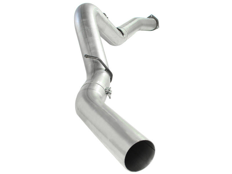 aFe ATLAS 5in Alum Steel DPF-Back Exhaust System 2007-10 GM Diesel Trucks V8-6.6L (td)-DPF Back-Deviate Dezigns (DV8DZ9)