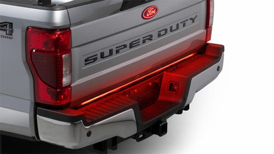 Putco 07-18 Chevy Silv 1500/08-15 Ford SuperDuty 60in Light Blade Direct Fit Kit Red/Amber/White-Light Tailgate Bar-Deviate Dezigns (DV8DZ9)