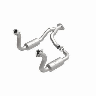 Magnaflow Conv DF 08-10 Ford F-250/F-250 SD/F-350/F-350 SD 5.4L/6.8L / F-450 SD 6.8L Y-Pipe Assembly-Catalytic Converter Direct Fit-Deviate Dezigns (DV8DZ9)