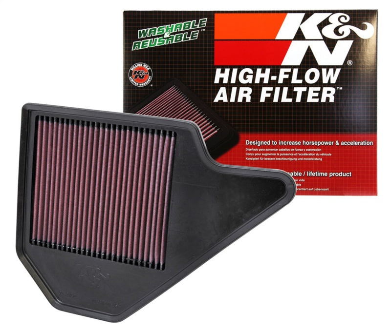 K&N Replacement Air Filter for 11-12 Chrysler Town & Country / Dodge Grand Caravan / 11 VW Routan-Air Filters - Drop In-Deviate Dezigns (DV8DZ9)