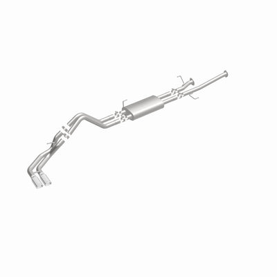 MagnaFlow 14 Toyota Tundra V8 4.6L/5.7L Stainless C/b Exhaust Dual same side pass. rear tire-Catback-Deviate Dezigns (DV8DZ9)