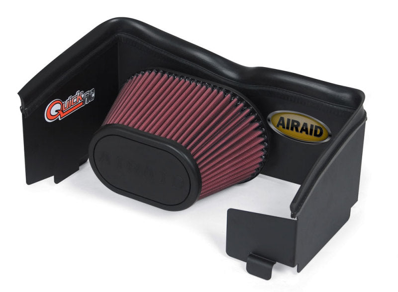 Airaid 05-11 Dodge Dakota/06-09 Mitsu Raider 3.7/4.7L CAD Intake System w/o Tube (Oiled / Red Media)-Cold Air Intakes-Deviate Dezigns (DV8DZ9)