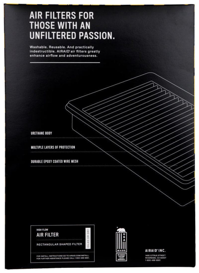 Airaid 2019 Chevrolet Silverado 1500 V8 5.3L F/I Replacement Air Filter-Air Filters - Drop In-Deviate Dezigns (DV8DZ9)