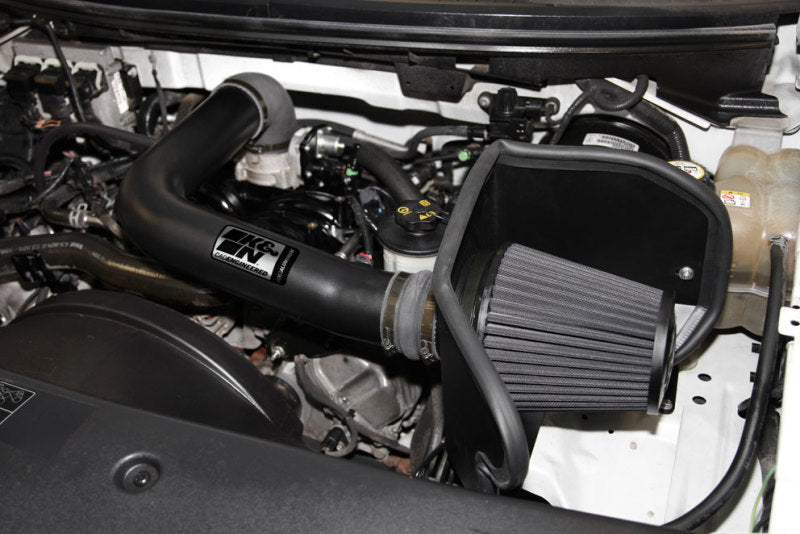 K&N 04-08 Ford F150 V8-5.4L/04-07 Ford Lobo 5.4L V8 Blackhawk Perf Intake Kit-Cold Air Intakes-Deviate Dezigns (DV8DZ9)