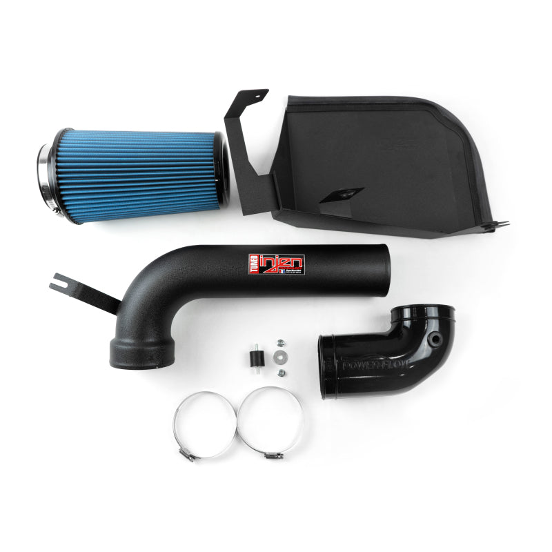 Injen 19-20 Ram 1500 V8-5.7L Wrinkle Black PF Cold Air Intake System-Cold Air Intakes-Deviate Dezigns (DV8DZ9)