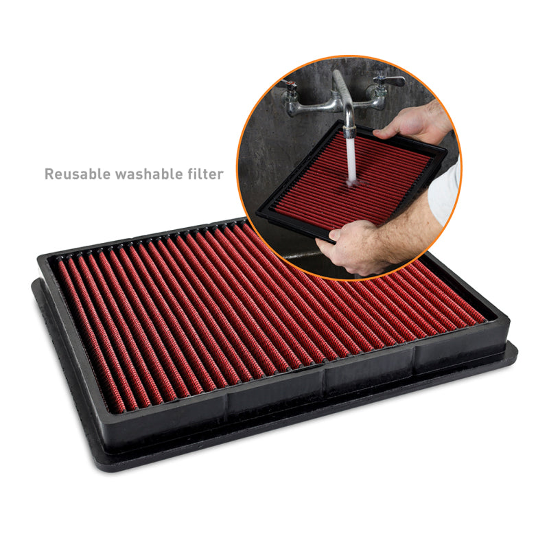 Mishimoto 99-18 Chevrolet Silverado 1500 Reusable Drop-In Air Filter-Air Filters - Universal Fit-Deviate Dezigns (DV8DZ9)