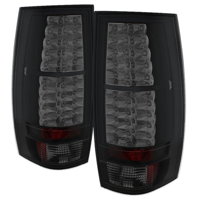 Spyder Chevy Suburban/GMC Yukon/Yukon Denali 07-14 LED Tail Lights Blk Smke ALT-YD-CSUB07-LED-BSM-Tail Lights-Deviate Dezigns (DV8DZ9)