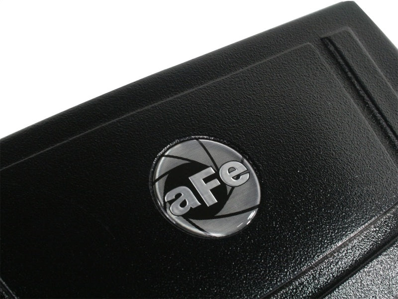 aFe MagnumFORCE Intake System Cover, Black, 2015 Ford F-150 Ecoboost V6 2.7L/3.5L (tt)-Cold Air Intakes-Deviate Dezigns (DV8DZ9)
