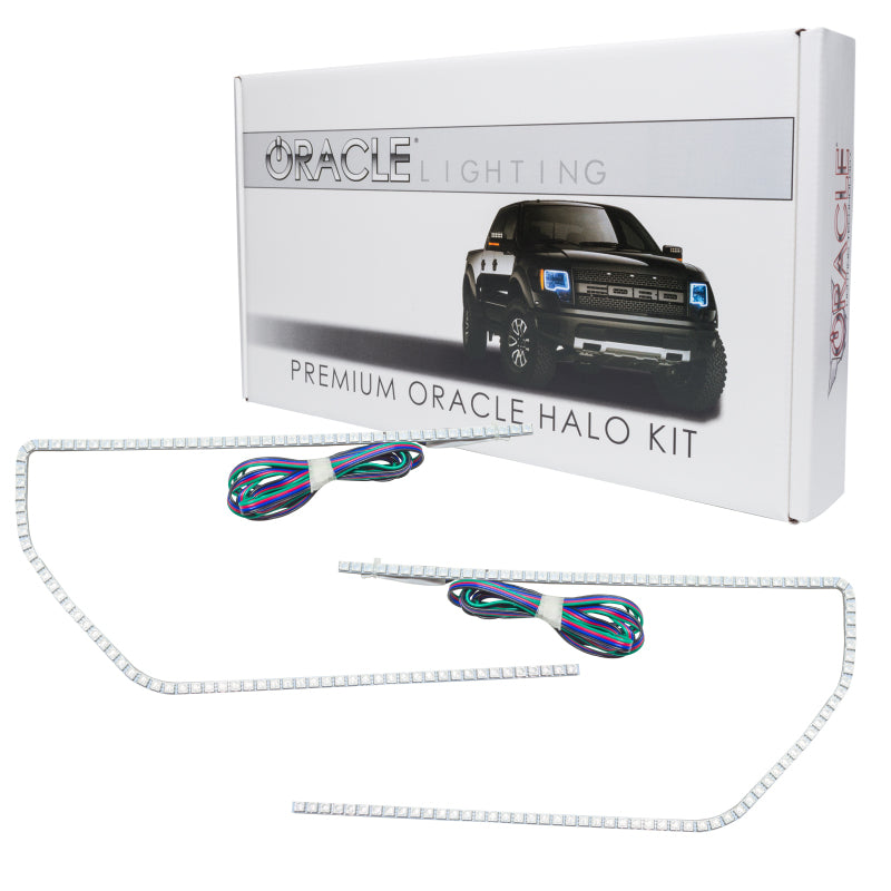 Oracle Ford F-150/Raptor 09-14 Perimeter Halo Kit - ColorSHIFT w/ 2.0 Controller SEE WARRANTY-Headlights-Deviate Dezigns (DV8DZ9)