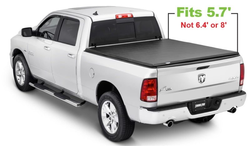 Tonno Pro 09-17 Dodge RAM 1500 5.7ft Fleetside Hard Fold Tonneau Cover-Tonneau Covers - Hard Fold-Deviate Dezigns (DV8DZ9)