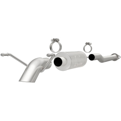 MagnaFlow 13-14 Toyota Tacoma V6 4.0L Turn Down in Front of Rear Tire SS Catback Perf Exhaust-Catback-Deviate Dezigns (DV8DZ9)