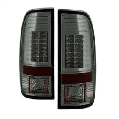 Spyder Ford Super Duty 08-15 Version 2 LED Tail Lights Smoke ALT-YD-FS07-LED-G2-SM-Tail Lights-Deviate Dezigns (DV8DZ9)