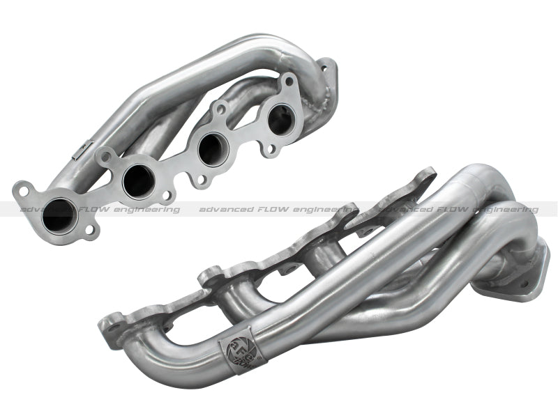 aFe Twisted Steel Headers SS-409 11-14 Ford F-150 V8 5.0L *Race Only*-Headers & Manifolds-Deviate Dezigns (DV8DZ9)