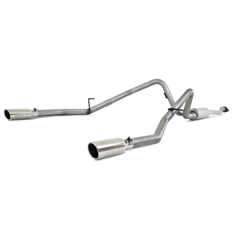 MBRP 11-12 Ford F-150 V6 Ecoboost Alum 2.5in Cat Back Dual Rear Exit Exhaust System-Catback-Deviate Dezigns (DV8DZ9)