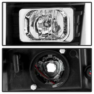 Spyder Ford F250/350/450 11-16 V2 High-Power LED Headlights-White Light Bar-Black PRO-YD-FS11V2PL-BK-Headlights-Deviate Dezigns (DV8DZ9)