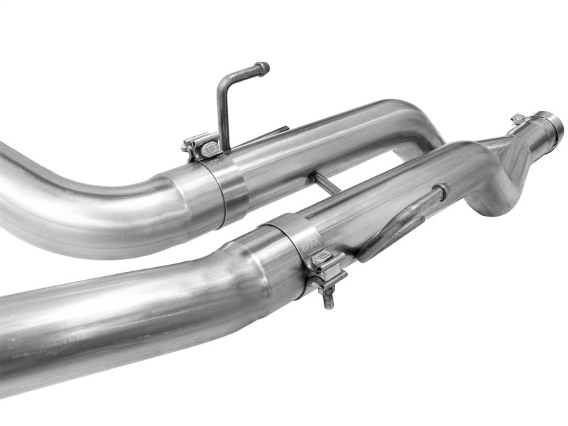 aFe MACHForce XP DPF-Back Exhaust 3in SS w/ 6in Black Tips 2014 Dodge Ram 1500 V6 3.0L EcoDiesel-DPF Back-Deviate Dezigns (DV8DZ9)