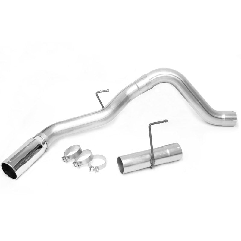 Banks Power 14-17 Ram 6.7L CCLB MCSB Monster Exhaust System - SS Single Exhaust w/ Chrome Tip-Catback-Deviate Dezigns (DV8DZ9)