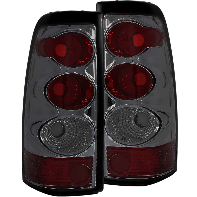 ANZO 2003-2006 Chevrolet Silverado 1500 Taillights Smoke-Tail Lights-Deviate Dezigns (DV8DZ9)