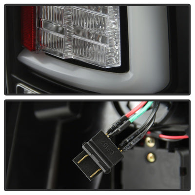 Spyder 09-16 Dodge Ram 1500 Light Bar LED Tail Lights - Black ALT-YD-DRAM09V2-LED-BK-Tail Lights-Deviate Dezigns (DV8DZ9)
