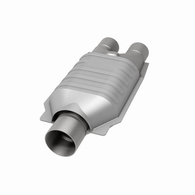 MagnaFlow Conv Univ 2.5/2 S/D FED-Catalytic Converter Universal-Deviate Dezigns (DV8DZ9)