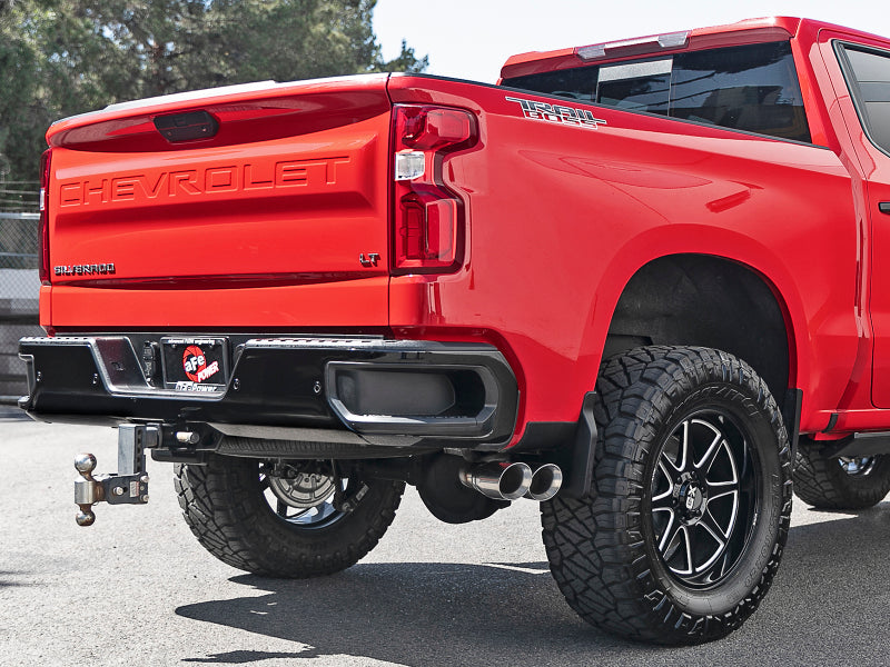 aFe Vulcan Series 3in 304SS Exhaust Cat-Back w/Pol Tip 2019 GM Silverado/Sierra 1500 V6-4.3L/V8-5.3L-Catback-Deviate Dezigns (DV8DZ9)