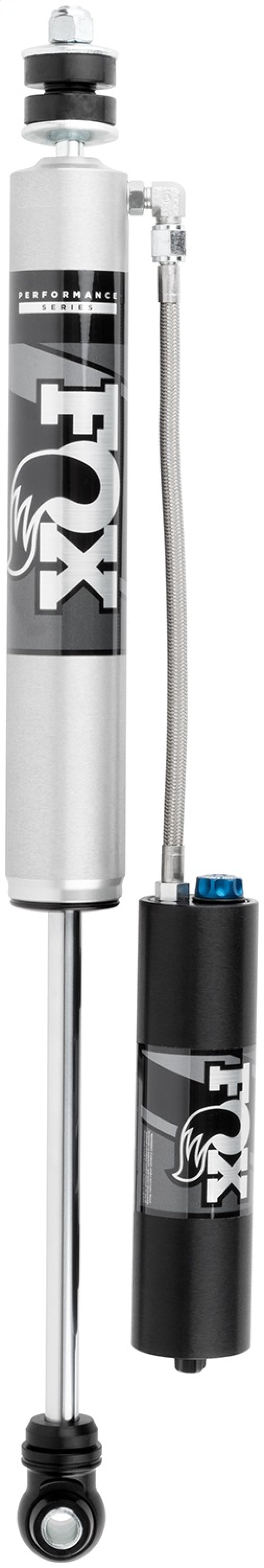 Fox 2005+ Ford Super Duty 2.0 Perf Series 9.6in Smooth Body Remote Res. Front Shock - CD Adj-Shocks and Struts-Deviate Dezigns (DV8DZ9)