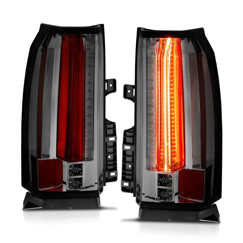 ANZO 2015-2017 Chevrolet Suburban/Tahoe LED Taillights Smoke-Tail Lights-Deviate Dezigns (DV8DZ9)