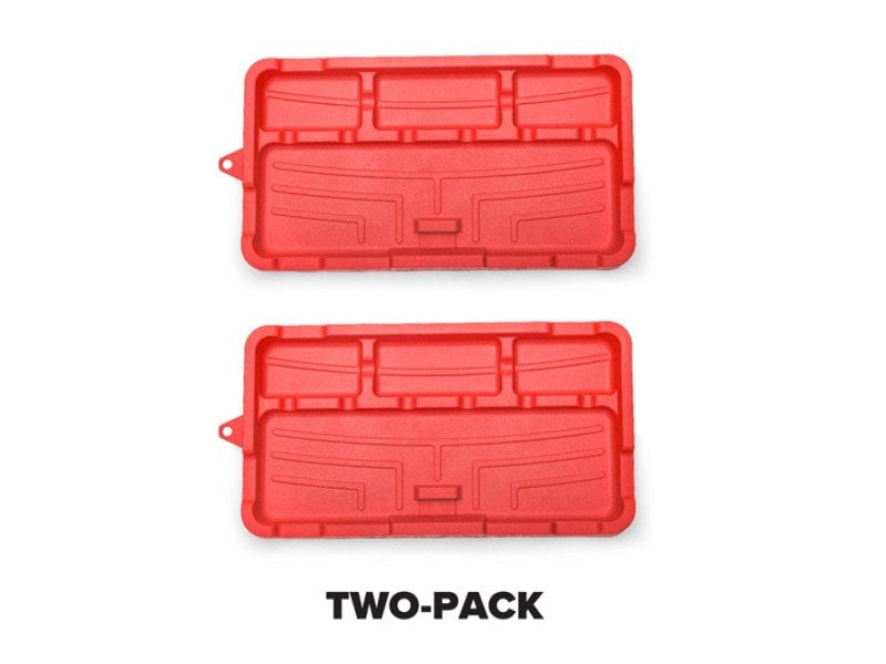 WeatherTech ToolTray (2 Pack) - Red-Tool Storage-Deviate Dezigns (DV8DZ9)