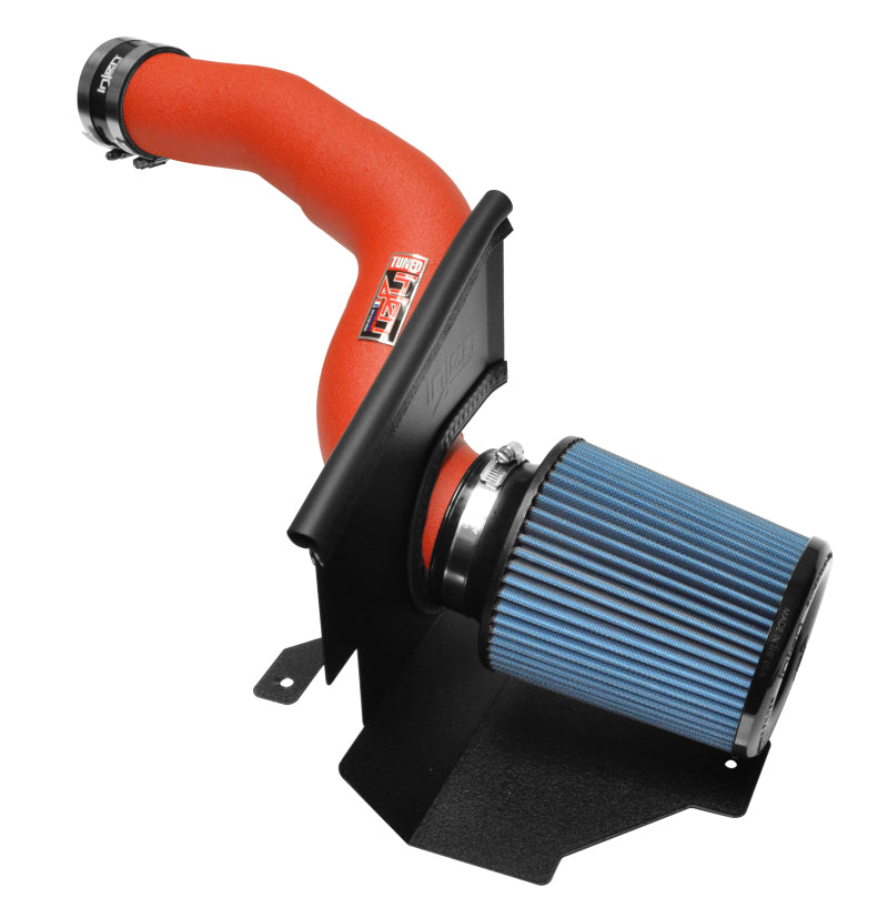 Injen 16-18 Ford Focus RS Wrinkle Red Cold Air Intake-Cold Air Intakes-Deviate Dezigns (DV8DZ9)