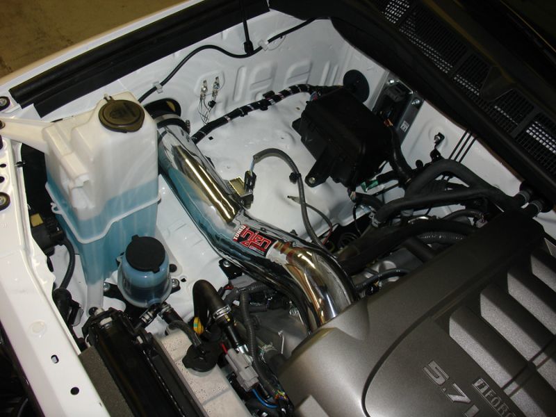 Injen 07-20 Toyota Tundra 5.7L V8 Wrinkle Black Cold Air Intake-Cold Air Intakes-Deviate Dezigns (DV8DZ9)