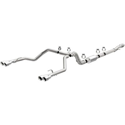 MagnaFlow 2019 Chevrolet Silverado 1500 Quad Exit Polished Stainless Cat-Back Exhaust-Catback-Deviate Dezigns (DV8DZ9)