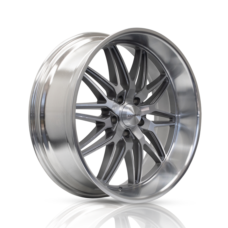 Corsart - Alcatraz / 22x10.5 / 5x4.75 / ET0 - Gloss Brushed With Diamond Cut Lip-Wheels-Deviate Dezigns (DV8DZ9)