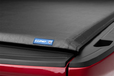 Lund 19-23 Chevrolet Silverado 1500 (5.5ft. Bed) Genesis Roll Up Tonneau Cover - Black-Tonneau Covers - Roll Up-Deviate Dezigns (DV8DZ9)