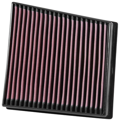 K&N 2017 Chevrolet Silverado 2500HD V8-6.6L DSL Replacement Drop In Air Filter-Air Filters - Drop In-Deviate Dezigns (DV8DZ9)