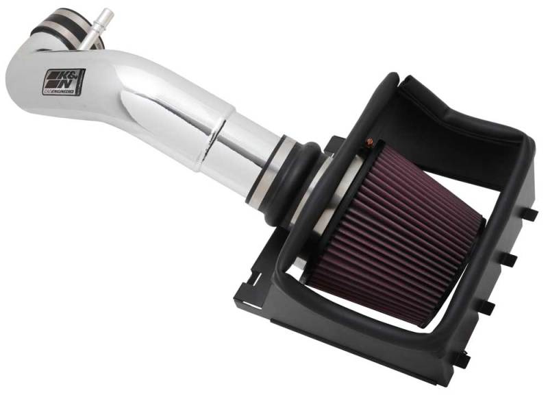 K&N 11 Ford F150 5.0L V8 F/I High Flow Performance Intake Kit-Cold Air Intakes-Deviate Dezigns (DV8DZ9)