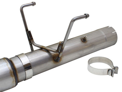 aFe MACHForce XP Exhaust Large Bore 5in DPF-Back SS 13-15 Dodge Trucks L6-6.7L (td) *Black Tip-DPF Back-Deviate Dezigns (DV8DZ9)