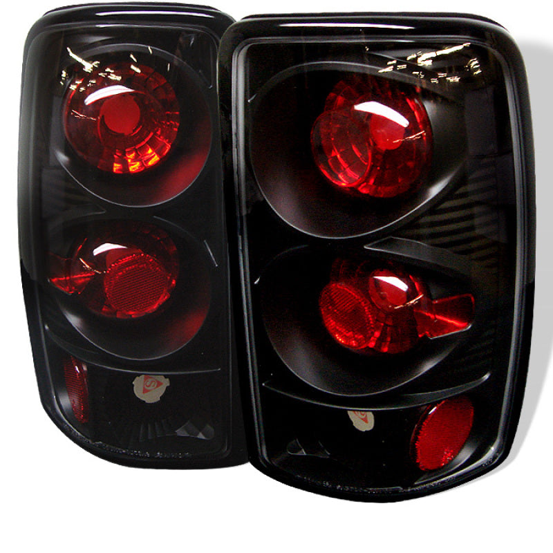 Spyder Chevy Suburban/Tahoe 1500/2500 00-06 Euro Style Tail Lights Black ALT-YD-CD00-BK-Tail Lights-Deviate Dezigns (DV8DZ9)