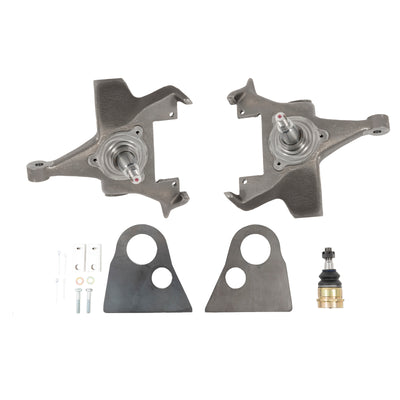 Belltech DROP SPINDLE SET 94-99 DODGE RAM 1500-Steering Knuckles & Spindles-Deviate Dezigns (DV8DZ9)