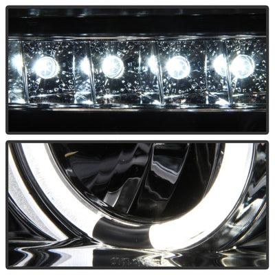 Spyder Toyota Tundra 07-13 Projector Headlights LED Halo LED Chrm PRO-YD-TTU07-HL-C-Headlights-Deviate Dezigns (DV8DZ9)