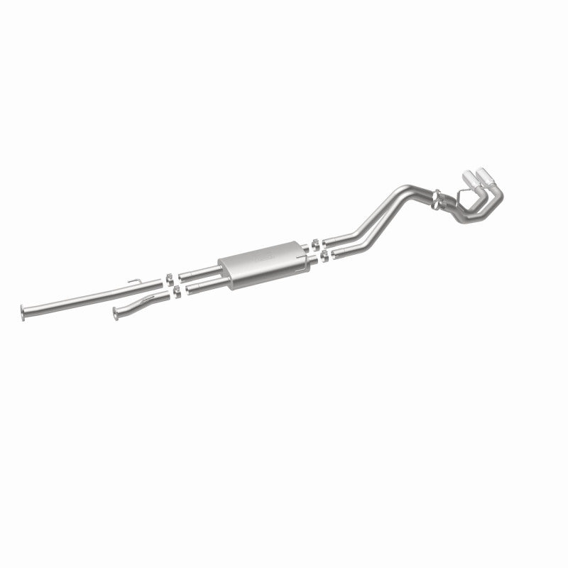 MagnaFlow 14 Toyota Tundra V8 4.6L/5.7L Stainless C/b Exhaust Dual same side pass. rear tire-Catback-Deviate Dezigns (DV8DZ9)