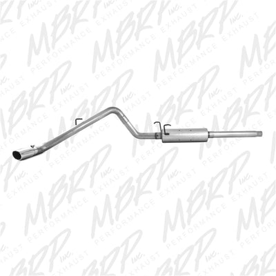 MBRP 2004-2005 Dodge Ram Hemi 1500 5.7L SC/CC-SB Cat Back Single Side-Catback-Deviate Dezigns (DV8DZ9)