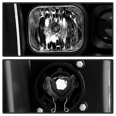 Spyder Dodge Ram 1500 02-05/Ram 2500/3500 03-05 High-Power LED Headlights - Black PRO-YD-DR02V2PL-BK-Headlights-Deviate Dezigns (DV8DZ9)