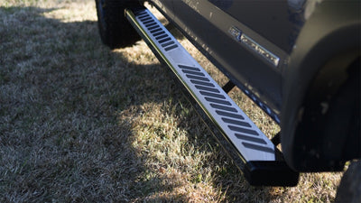 Lund 09-17 Dodge Ram 1500 Crew Cab Summit Ridge 2.0 Running Boards - Stainless-Running Boards-Deviate Dezigns (DV8DZ9)