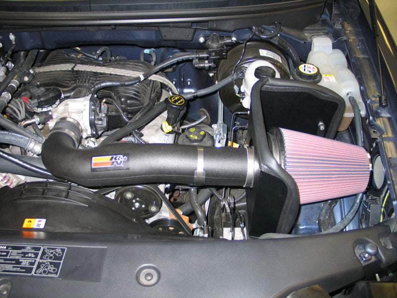 K&N 06 Ford F150 V6-4.2L Performance Intake Kit-Cold Air Intakes-Deviate Dezigns (DV8DZ9)