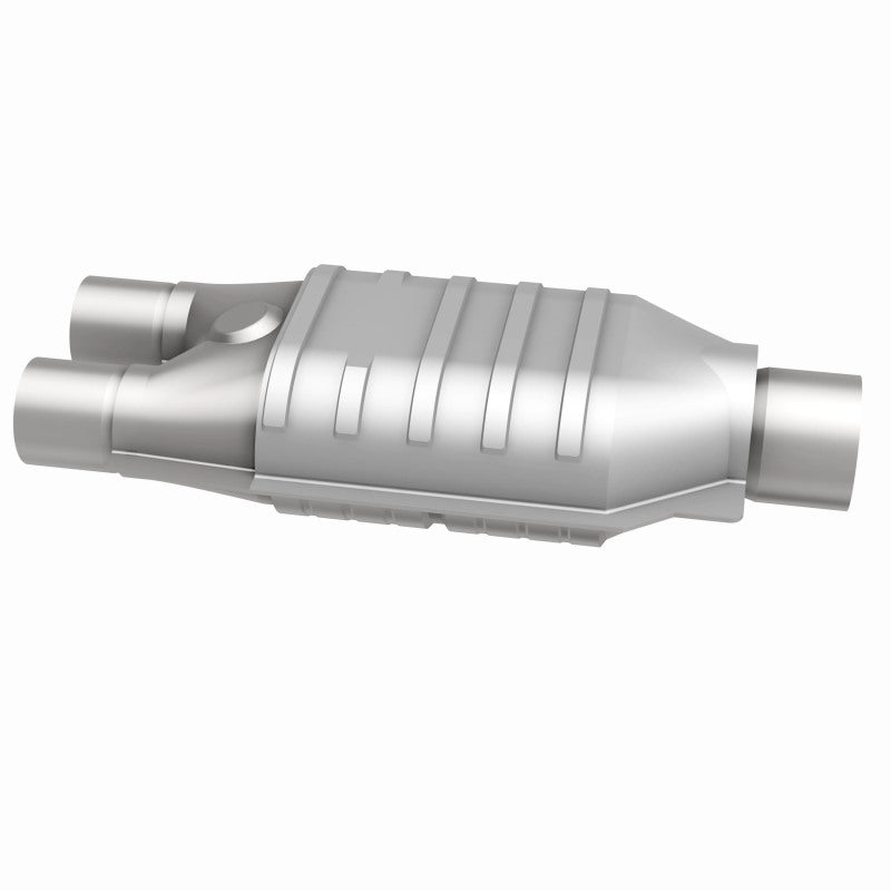 MagnaFlow Conv Univ 2.5/2 S/D FED-Catalytic Converter Universal-Deviate Dezigns (DV8DZ9)