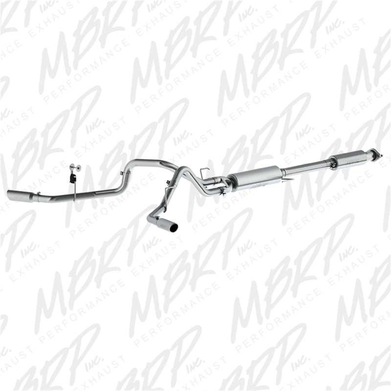 MBRP 2015 Ford F-150 5.0L 3in Cat Back Dual Split Side Exit AL Exhaust System-Catback-Deviate Dezigns (DV8DZ9)