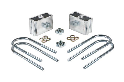 Belltech LOWERING BLOCK KIT 3inch WITH 2 DEGREE ANGLE-Lowering Kits-Deviate Dezigns (DV8DZ9)