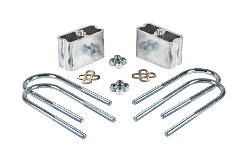 Belltech - Lowering Block Kit | Mini & Midsize Pickups with 2.5" & 3" Wide Leaf springs 2 Degree Taper 3" Rear D | 3" w/ 2 Degree Angle-Lowering Kits-Deviate Dezigns (DV8DZ9)