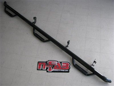 N-Fab Nerf Step 15.5-17 Dodge Ram 1500 Crew Cab 5.7ft Bed - Tex. Black - Bed Access - 3in-Side Steps-Deviate Dezigns (DV8DZ9)
