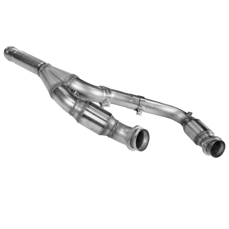 Kooks 14+ GM 1500 Series Truck 5.3L 3in x OEM Out Cat SS Y Pipe Kooks HDR Req-Y Pipes-Deviate Dezigns (DV8DZ9)